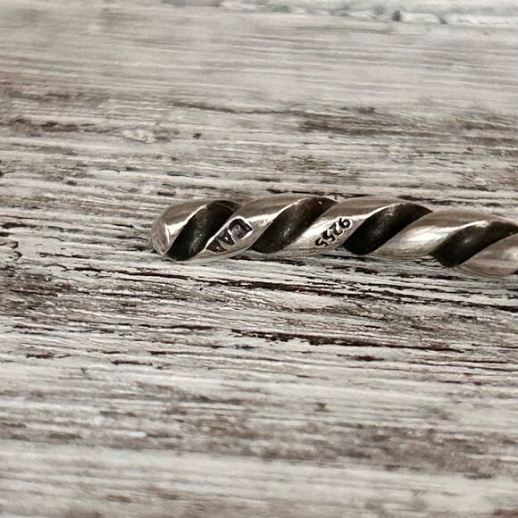 TROLLBEADS Set of Unique Rare Jumbo & Silver Twisted Bangle XXS LAA 925S NEW! - Picture 11 of 14